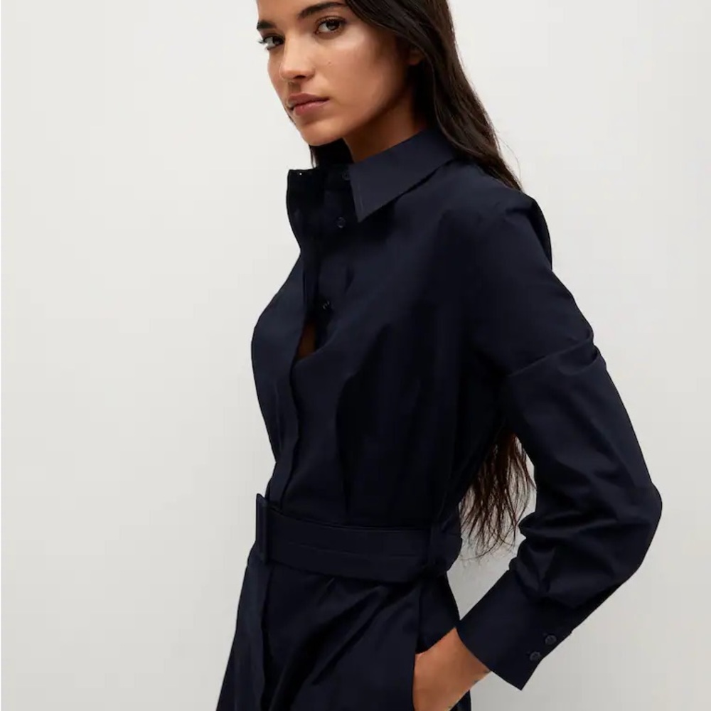 Mango shirt dress